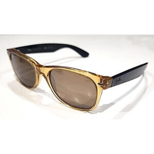 Ray Ban RB2132 945/57 New Wayfarer Honey Polarized Sunglasses 55-18 145